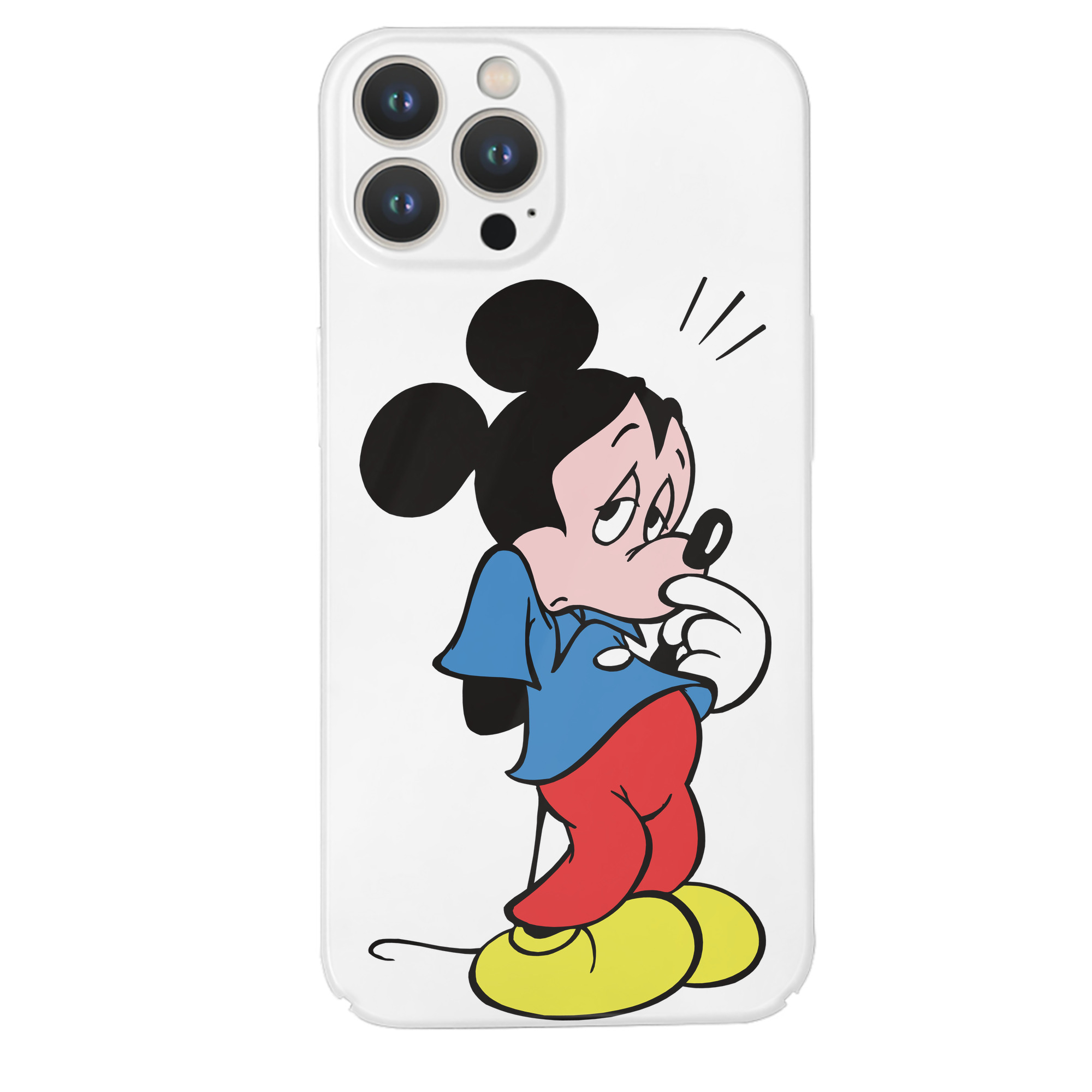（画像用） ミッキーマウス Mickey Mouse 【iPhone 14シリーズ対応】ハードケース